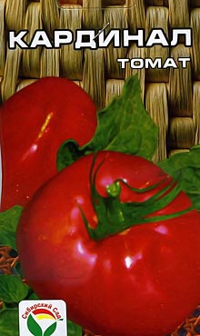 Крупноплодный сорт самоопыляемых томатов Кардинал