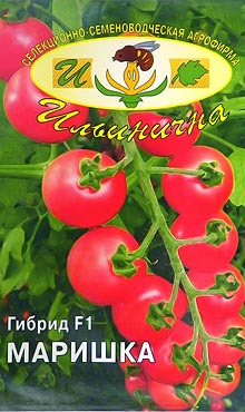 Cорт Черри самоопыляемых томатов Маришка