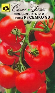 Cкороспелый сорт самоопыляемых томатов Семко-98 F1